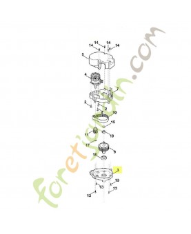 Carter de reducteur 6320-641-0310. Pièce de rechange Sithl / Vicking
