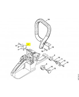 Butoir référence 1121-790-9902 stihl
