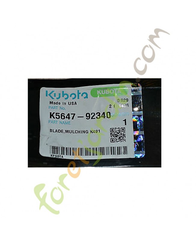 Lame pour autoportée F 3890