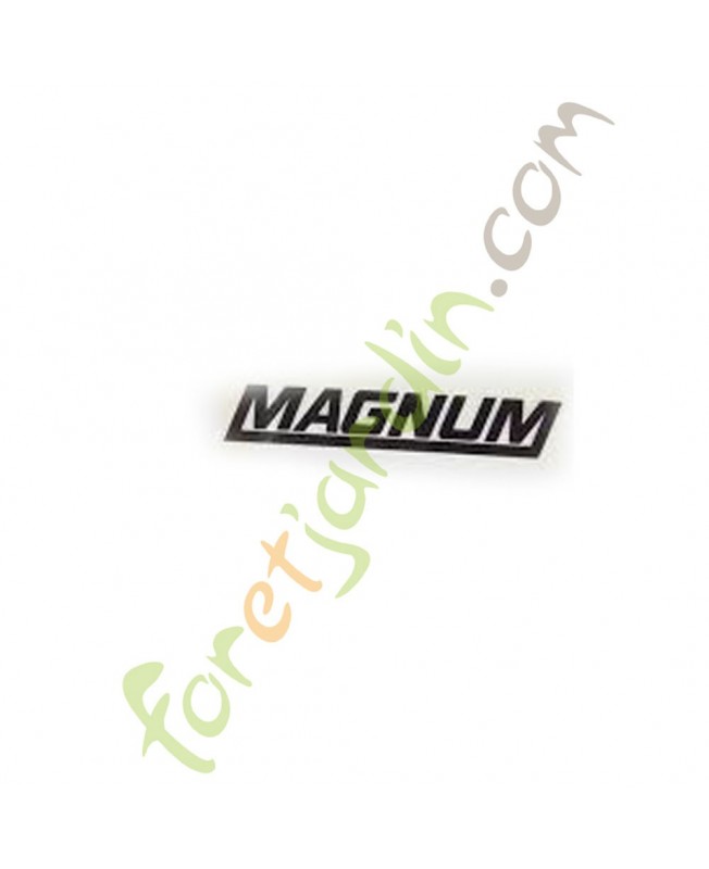 Autocollant magnum 0000-967-1593. Pièce détachée Stihl