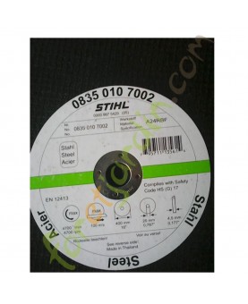 Disque à découper en résine synthétique