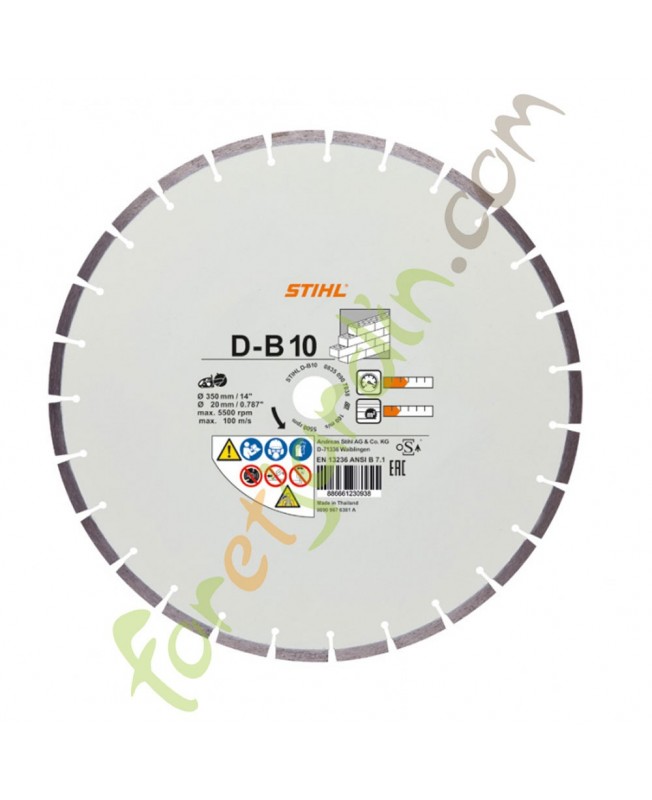 Disque à découper diamanté, béton  STIHL 0835-090-7024