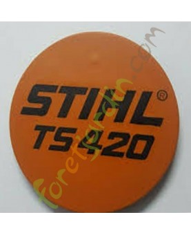 Plaque matricule ts 420 reference 4238-967-1501