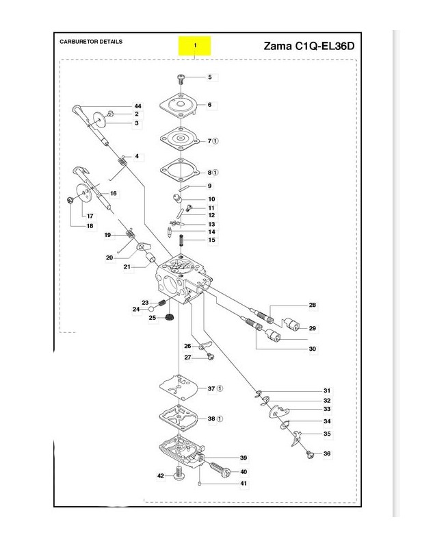 Tampon de capot 532407590. Pièce de rechange Husqvarna