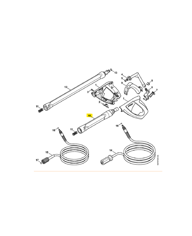 Disque porte lames complet