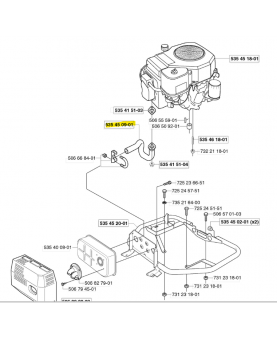 Tube Husqvarna ref. 535450901