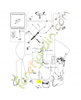 Batterie Husqvarna ref. 583516701