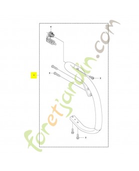 poignée avant compléte