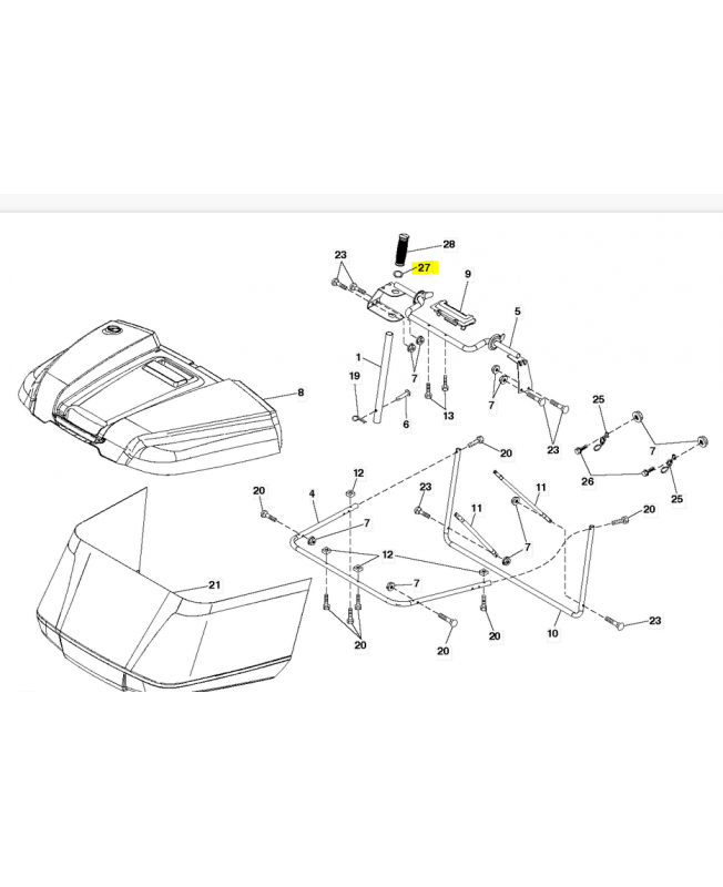 passage husqvarna référence 583387201 remplace référence 532421262
