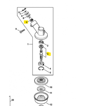Roulements rainure a billes