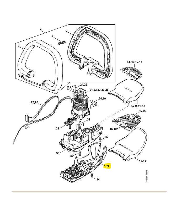 Couvercle de reducteur