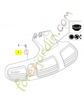 Couteau husqvarna réf : 503798802