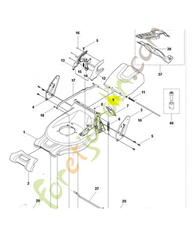 Hatch rear discharge jon