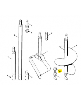Bouchon Ø 250 - 350 mm - Pièce de détachée Sithl 4401-682-1705