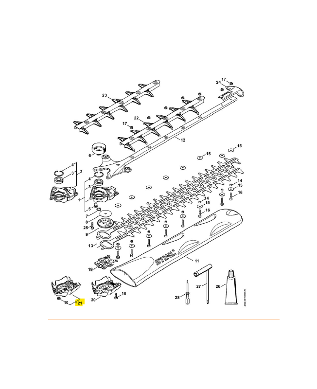 Couvercle de reducteur