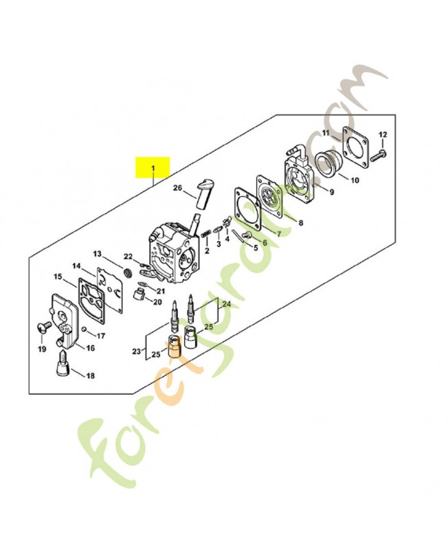 Carburateur c1q-s 292 Carburateur c1q-s 292