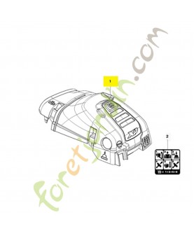 Capot de cylindre complet husqvarna