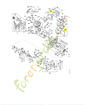 Joint 1147-149-0500. Pièce détachée Stihl 