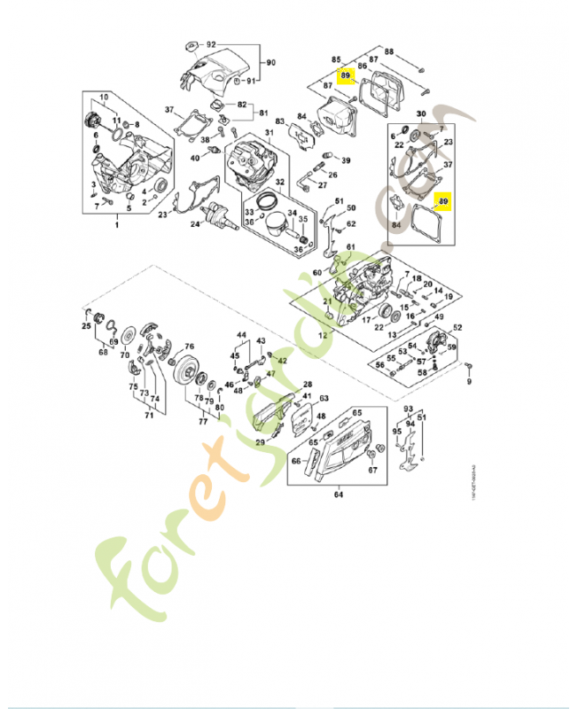 Joint 1147-149-0500. Pièce détachée Stihl Joint 1147-149-0500. Pièce détachée Stihl