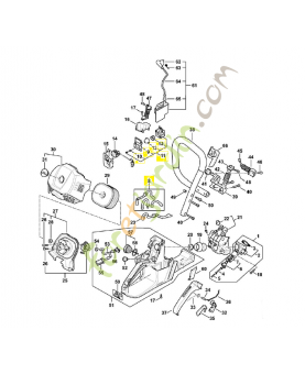 Pompe d'injection 1147-130-0302. Pièce détachée Stihl 
