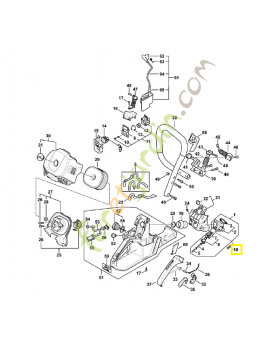 Vis is m4x20 9022-371-0710. Pièce de rechange Sithl