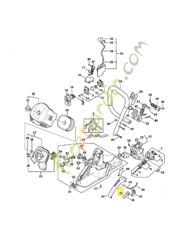 ressort-coude 1138-182-4500 stihl