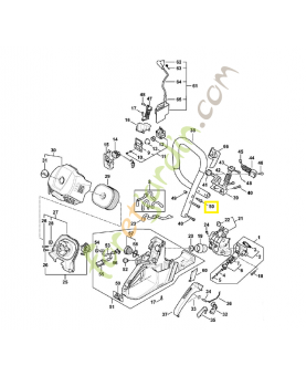 Vis a embase 1141-791-6100. Pièce de rechange Sithl 