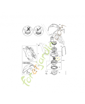 Ressort de pression 4009-997-3100- piece de rechange stihl