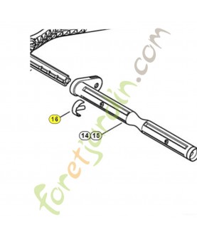 Cheville d'arrít 4255-705-1201