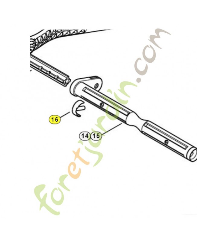 Cheville d'arrít 4255-705-1201