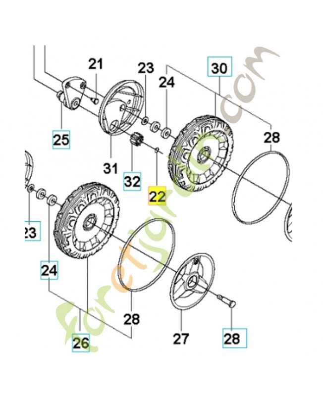 bague de verrouillage