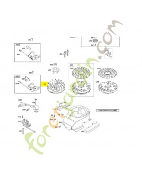 691987 Volant moteur