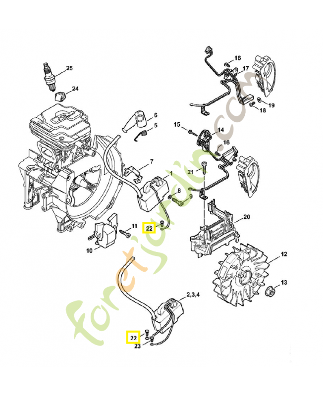 Vis cylindrique is-p4x10 9074-478-2970. Pièce de rechange Sithl