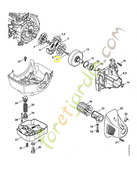Vis six pans m6 0000-951-0600. Pièce de rechange Sithl