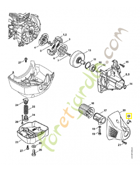 Attache de câble 4128-792-2400. Pièce de rechange Sithl 