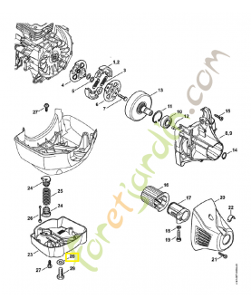 Rondelle m10 9291-021-0200. Pièce de rechange Sithl 