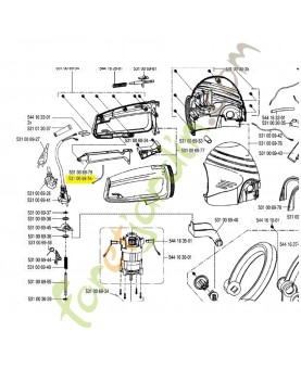 Cable husqvarna réf.531006954