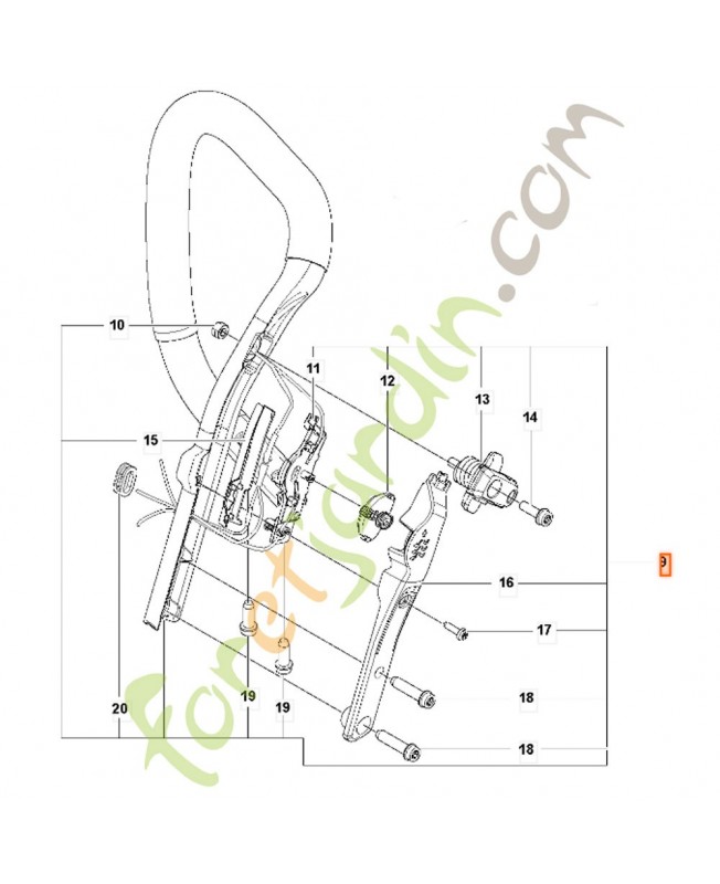 Systeme de poignee 582014902