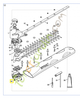 Bouchon 4242-641-7300. Pièce de rechange Sithl / Vicking