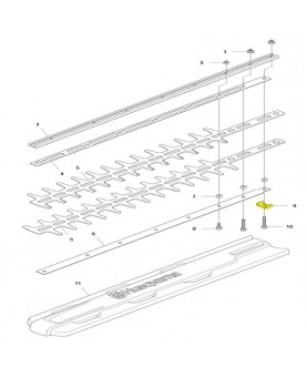 Support 525352001. Pièce de rechange Husqvarna