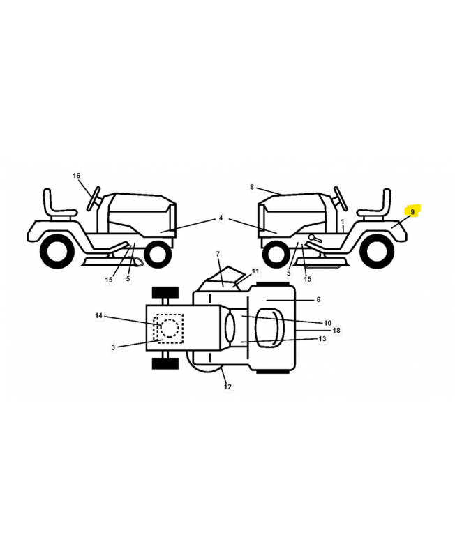 Autocollant "attention batterie" Autocollant "attention batterie"
