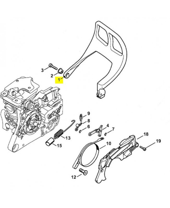 Protege main Stihl ref. 1133-792-9101