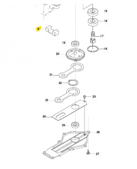 Feutre 544302401. Pièce détachée Husqvarna