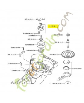 Embrayage référence 544083201