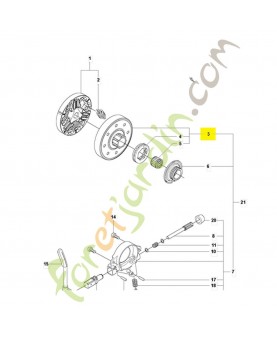 Tambour d'embrayage Husqvarna ref. 575261006