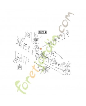 Kit-piston/25cc
