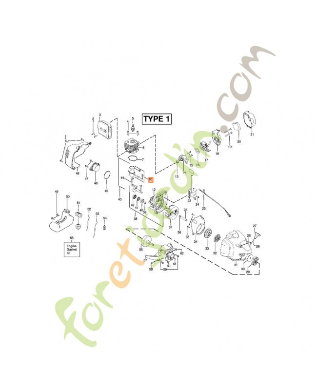 Kit-piston/25cc Kit-piston/25cc