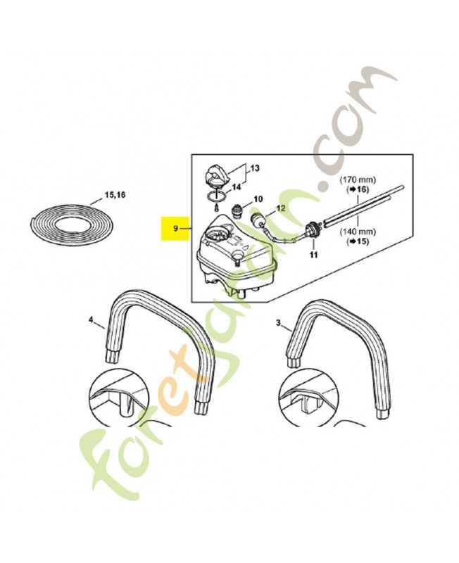 Réservoir d'essence