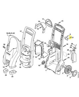 Support 4743-792-0200. Pièce détachée Stihl 