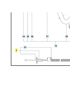 Câble 578248102. Pièce de rechange Husqvarna